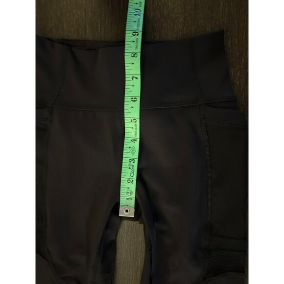 Lululemon Forget The Sweat Crop Black Leggings Size 2 - Picture 6 of 7